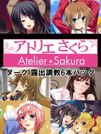 アトリエさくらダーク 露出調教6本パック